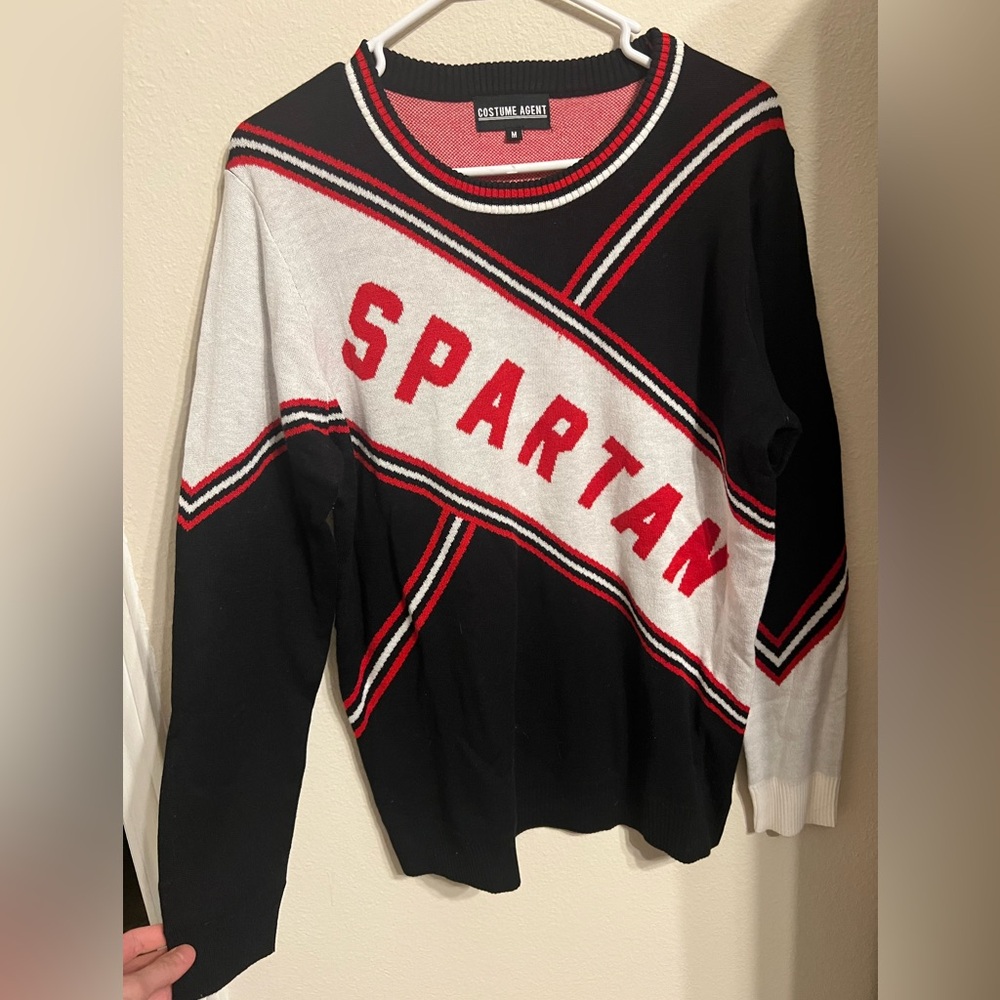 Spartans cheerleading men’s sweater